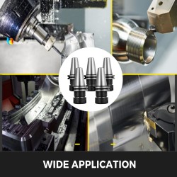 CAT40 työkalupidinsarja 5 kpl ER32 40Cr teräs 70 mm CNC koneisiin