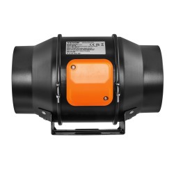 Kanavapuhallin 6 tuumainen ilmavirta 402 CFM EC moottori lämpötila ja kosteussäädin kasviteltoille