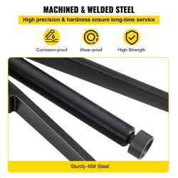 Alemman laakeripesän ulosvedin 45 teräs säädettävät varret useille perämoottorimerkeille