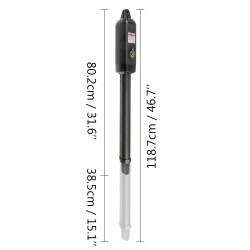 Lineaarinen portinavaaja kääntöporteille 380 kg 5,5 m 24 V kaukosäätimellä