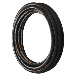 Hydrauliletku synteettistä kumia 3 4 tuuman 15 2 m nimellispaine 3120 psi kahdella teräslankapunoksella