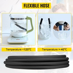 Hydrauliletku synteettistä kumia 3/4 tuuman 15,2 m nimellispaine 3120 psi kahdella teräslankapunoksella