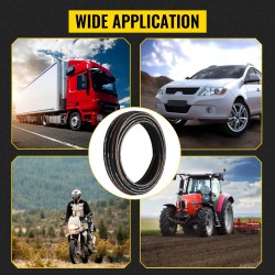 Hydrauliletku synteettistä kumia puoli tuuman 30,5 metrin kahdella teräslankapunoksella