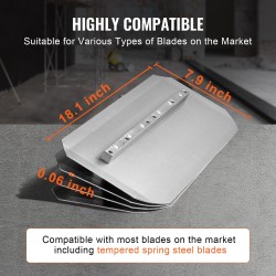 Betonin tasoituskone 46-tuumaisella kellutuslautasella 14 hv bensiinimoottorilla teräsrunkoinen