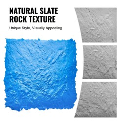 Betonin leimausmatot polyuretaani liuskekivi 900x900 mm ja 500x500 mm 4 kpl