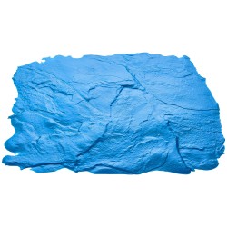 Betonin polyuretaaninen kuviomatto 18 x 18 tuumaa liuskekivi sininen höyhenreunainen