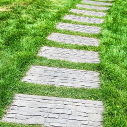 Betonipainantamatto polyuretaani 740×330×24 mm liuskekivikuviolla lattioille terasseille