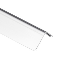 Seinän kulmasuoja SUS304 harjattu 25x25x1217 mm 10 kpl 3M-tarra