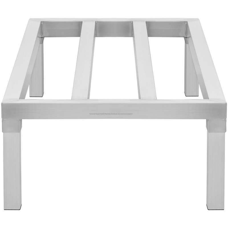 Alumiininen varastohylly 1219 x 508 x 305 mm kantavuus 817 kg