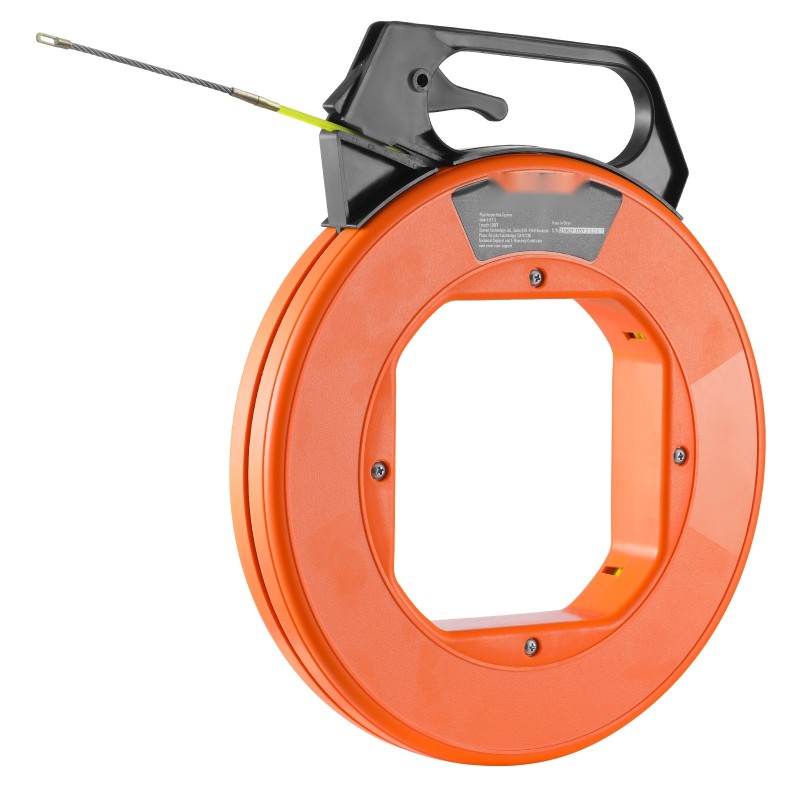 Vetojousi lasikuituinen 30,5 m 4,8 mm nikkelöity kärki ergonominen kahva