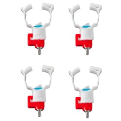 Siipikarjan ruokinta-automaatti galvanoitu teräs 22,6 kg seinäkiinnitteinen