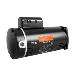 Allaspumppumoottori 2 hv 230 V 3450 kierrosta minuutissa 56Y neliölaippa vastapäivään pyörivä