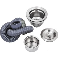 Pesuallas yksialtainen ei-magneettisesta ruostumattomasta teräksestä 44x42x25 cm ammattikeittiöön