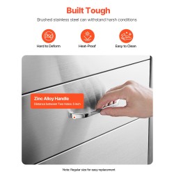 Ulkokeittiön upotettava laatikosto ruostumatonta terästä 3 laatikkoa paperipyyheteline ilmanvaihtopaneeli