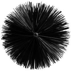 Ränninsuojaharja 10 kpl sopii 5 tuuman ränneille galvanoitu teräs polypropeeni