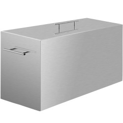 Liesikäyttöinen vesihaudekattila 304 elintarvikelaatuinen ruostumaton teräs 49 l 15 purkkia 2 telinettä