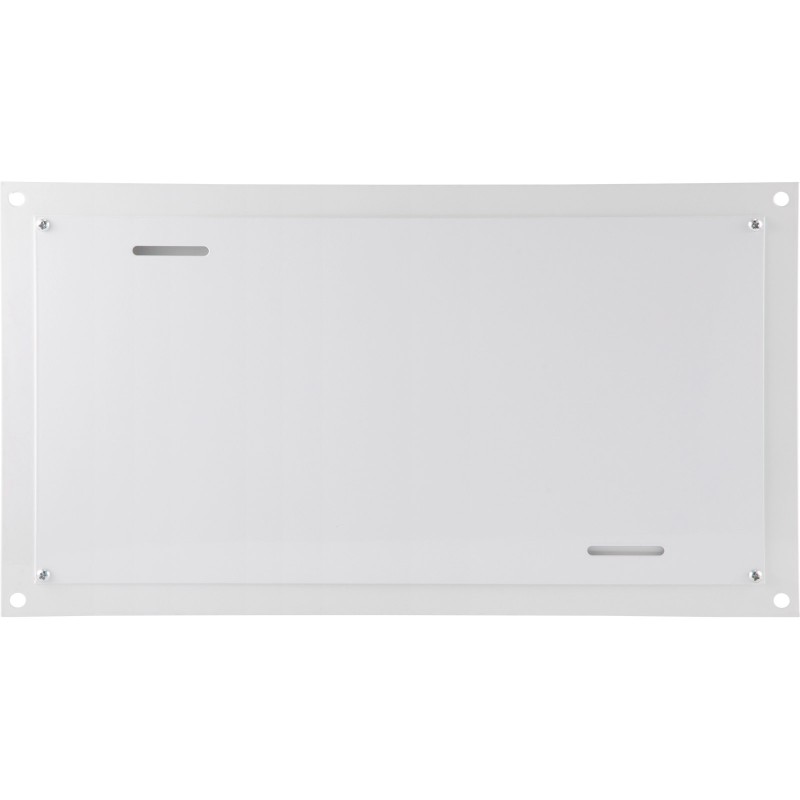 Perustuksen tulvaventtiili sinkkipinnoitettua terästä 406 x 203 mm valkoinen seinäasennukseen