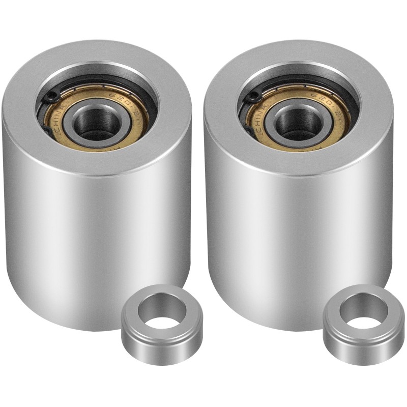 Hihnahiomakoneen alumiininen 2 x 72 tuuman pyöräsarja 4 3 2 tuumaa