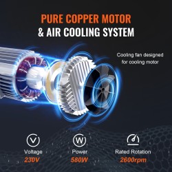 Sähköinen ketjunostin yksivaiheinen 499 kg nostokyky 4,5 m nostokorkeus 8620-seosmetalliketju langallinen kaukosäädin