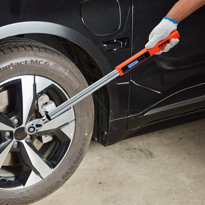 Digitaalinen 1/2 tuuman momenttiavain 34–340 newtonmetriä kahden prosentin tarkkuus kromivanadiini