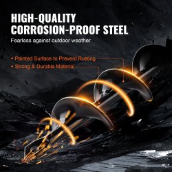 Istutuskaira PCM-terästä 38 mm halkaisija 420 mm pituus istutukseen