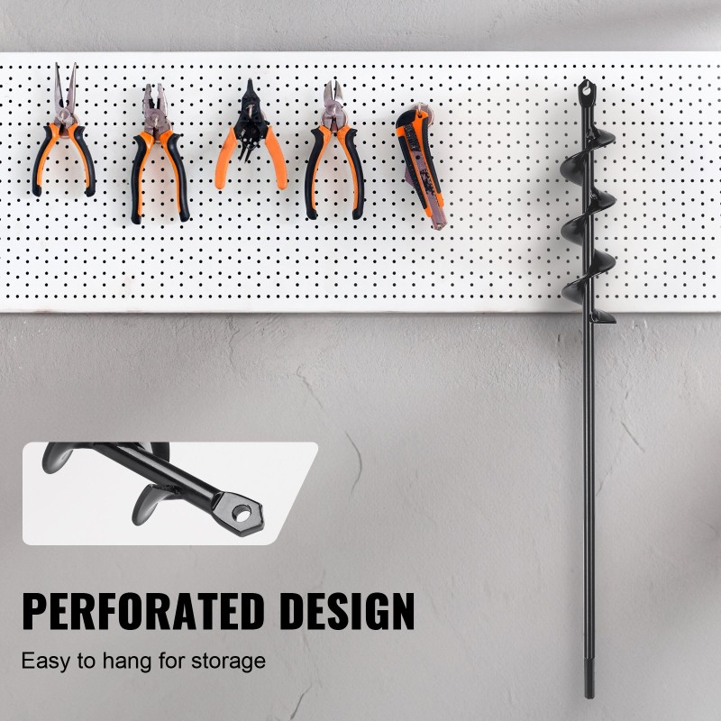 Istutuskaira PCM-terästä 38 mm halkaisija 420 mm pituus istutukseen