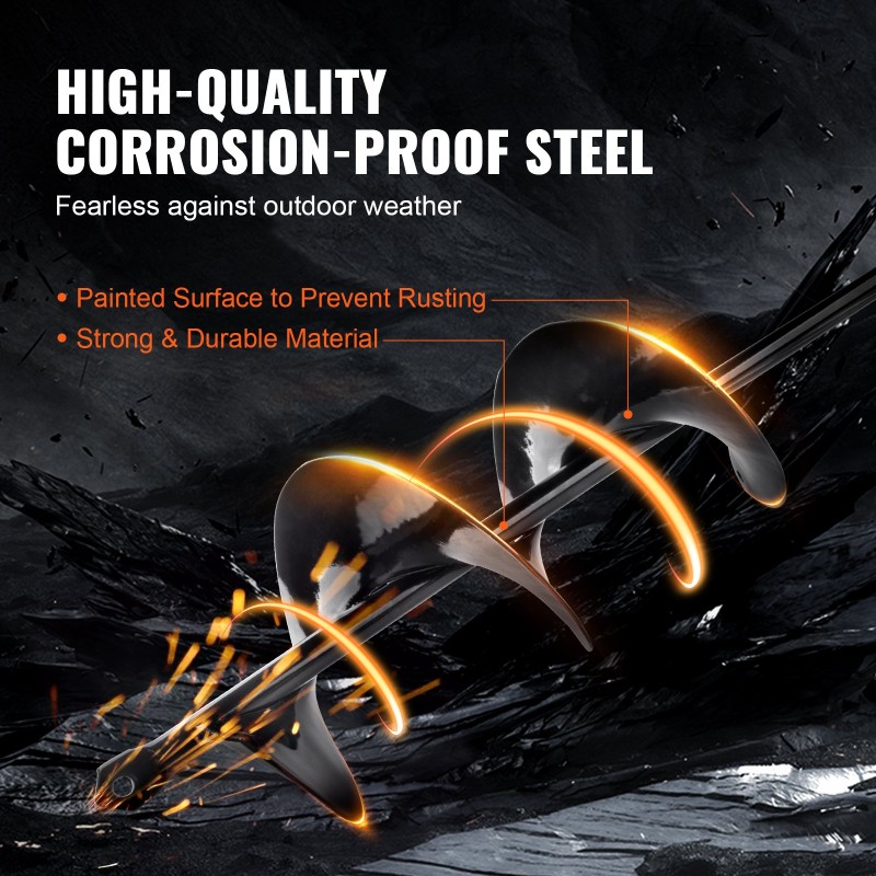 Puutarhakairasarja kestävä teräs 2 kpl 47mm ja 97mm 400mm 3/8 tuuman kuusiokara