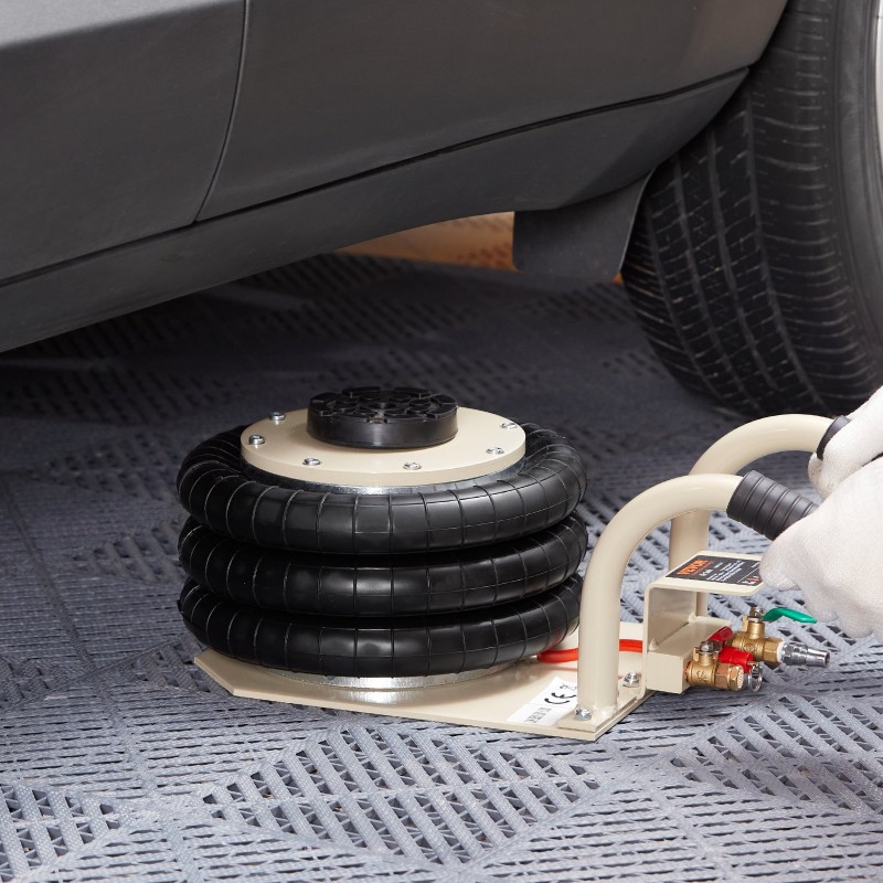 Ilmatunkki 3 tonnia kolmipussinen 140–450 mm 6 teräsputkea autoille