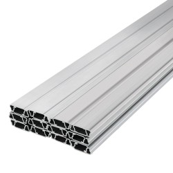 Jousilanka ja lukituskanava 50 kpl 2 m PE-pinnoitettu rautasydän alumiiniseosinen kanava kasvihuoneeseen