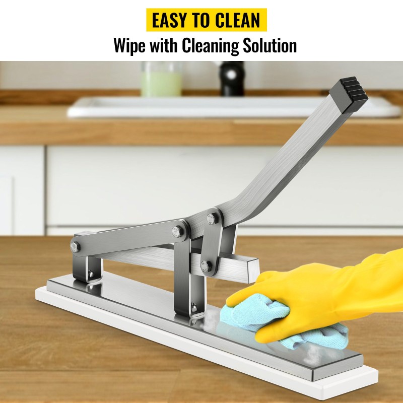 Rapujen ja hummerin saksimurskain alumiini ja ruostumaton teräs kaksi neulaa