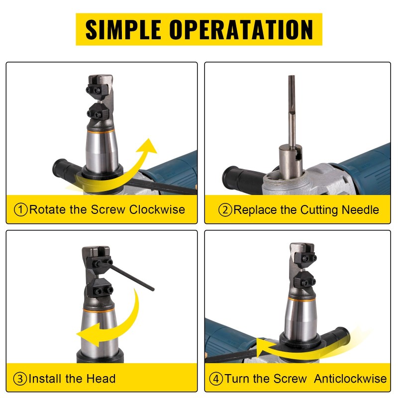 Sähköinen peltileikkuri metallirunkoinen 625 wattia 220 volttia 4 millimetriä 1000 kierrosta minuutissa