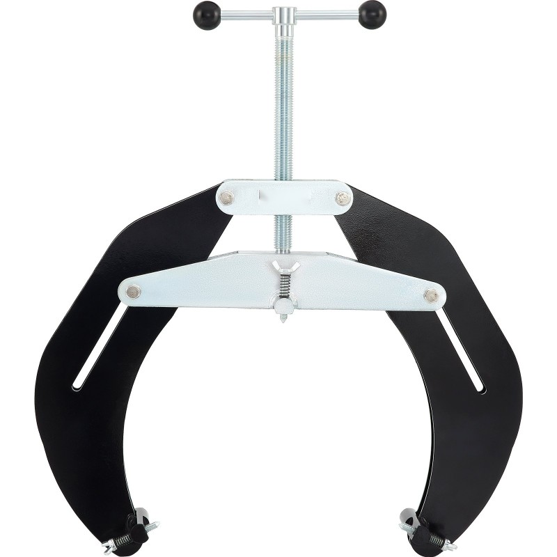 Putkikiristin hiiliteräsrunko 12,7–30,5 cm halkaisijalle hitsaukseen kevyt hienosäätöruuvein