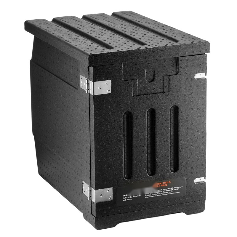 Eristetty ruokalaatikko yhdeksänkymmentä litraa etupuolelta täytettävä ravintoloihin ja pitopalveluun