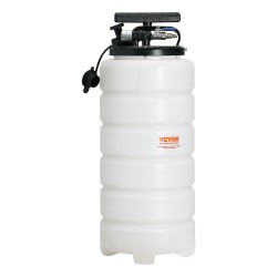 Öljynpoistaja 15 litran muovinen manuaali ja paineilmakäyttö moottori ja vaihteistoöljyille