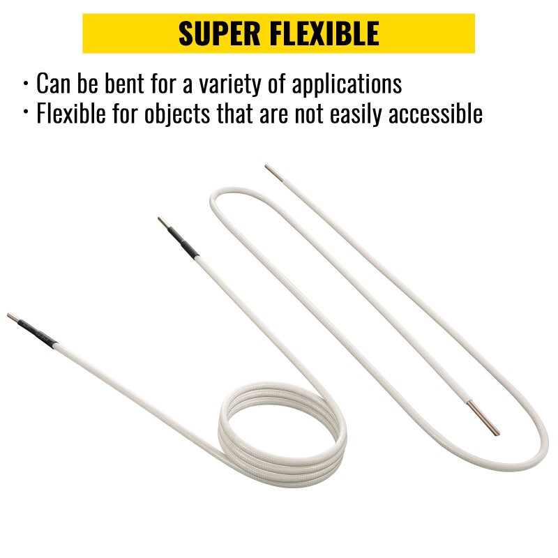 Induktiokelasarja 8-osainen termoplastipinnoitettu taipuisa ruostuneiden pulttien irrotukseen