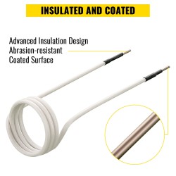 Induktiokelasarja 8-osainen termoplastipinnoitettu taipuisa ruostuneiden pulttien irrotukseen