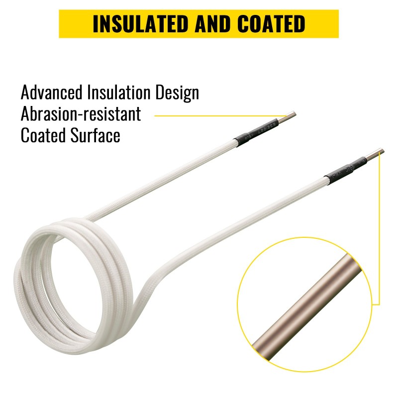 Induktiokelasarja 8-osainen termoplastipinnoitettu taipuisa ruostuneiden pulttien irrotukseen