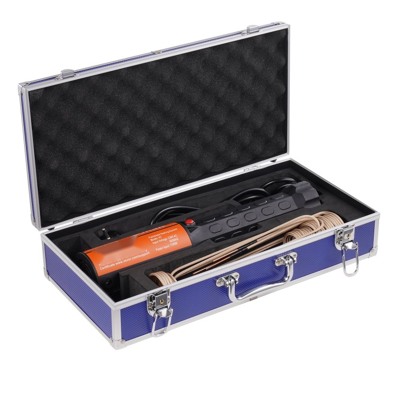 Kädessä pidettävä induktiolämmitin 1100 wattia 230 volttia 6 lämmityskelaa kuljetuslaukku