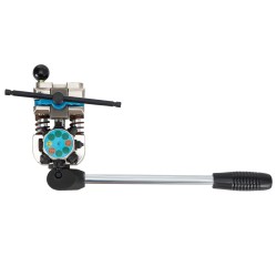 Jarruputken laippatyökalu 45 asteen yksöis kaksois ja kuplalaipoille 3 16 3 8 tuumaisille