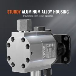 Hydraulinen hammastettu halkomakoneen pumppu kaksivaiheinen 60,6 l/min 27,6 MPa alumiinirunko