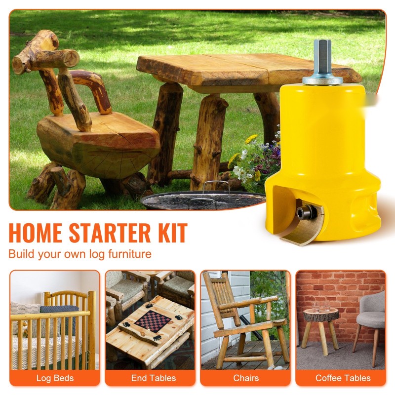 Tapinleikkuri alumiini ja teräs 25,4 mm ja 50,8 mm 6 terää puutöihin