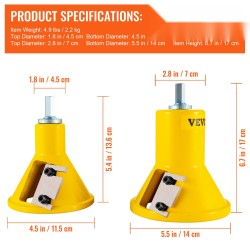 Tappiterä alumiini ja teräs 25,4 ja 50,8 mm hirsikalusteisiin 6 terää