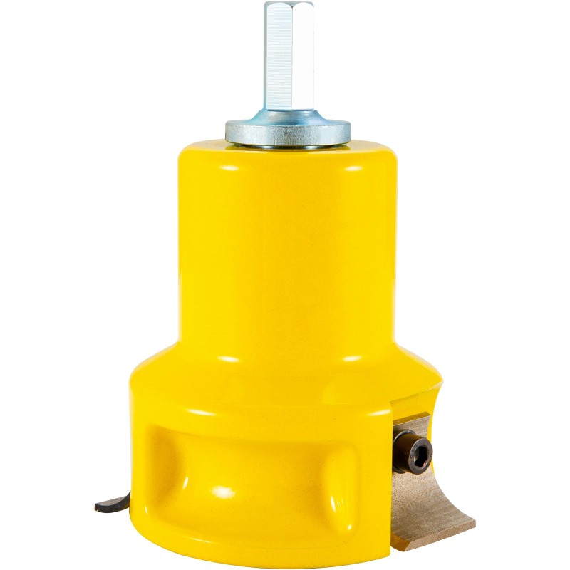 Tappiterä alumiini ja teräs 38 mm 4 terää hirsikalusteiden tekoon