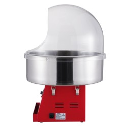 Sähköinen hattarakone tuhannen watin ruostumaton teräskulho suojakupulla kuusi annosta minuutissa punainen