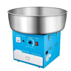 Sähkökäyttöinen hattarakone 1000W 52 cm ruostumaton teräskulho sokerilusikka säilytyslaatikko