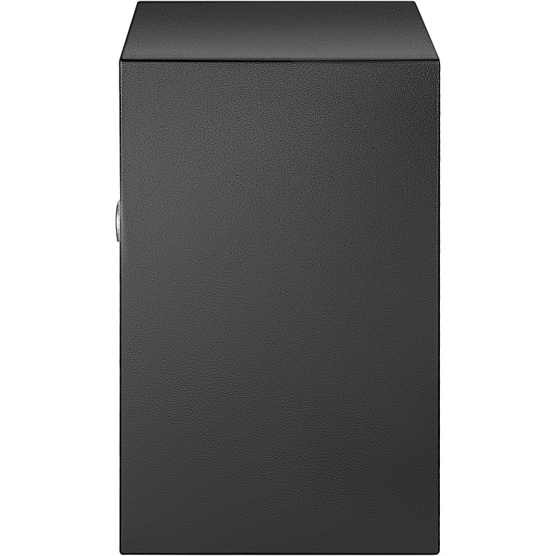 Kassakaappi teräs 2,1 kuutiojalkaa sormenjälkilukko digitaalinen näppäimistö irrotettava hylly musta