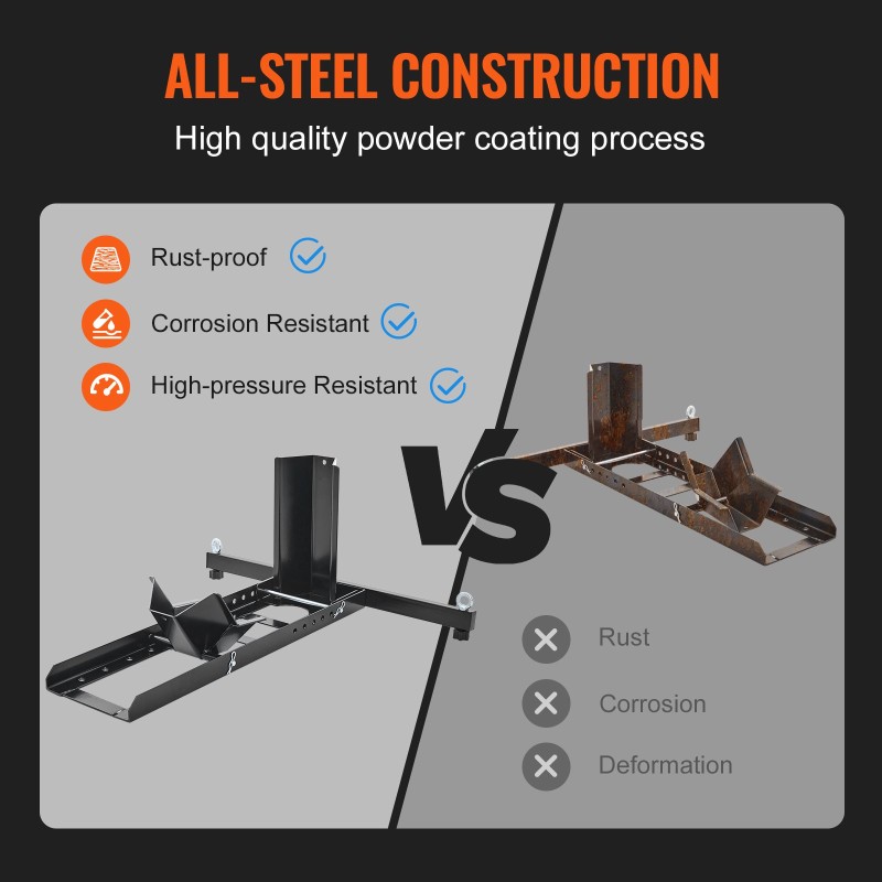 Moottoripyörän pyöräkiila teräs säädettävä 15–22 tuumaa vanteille