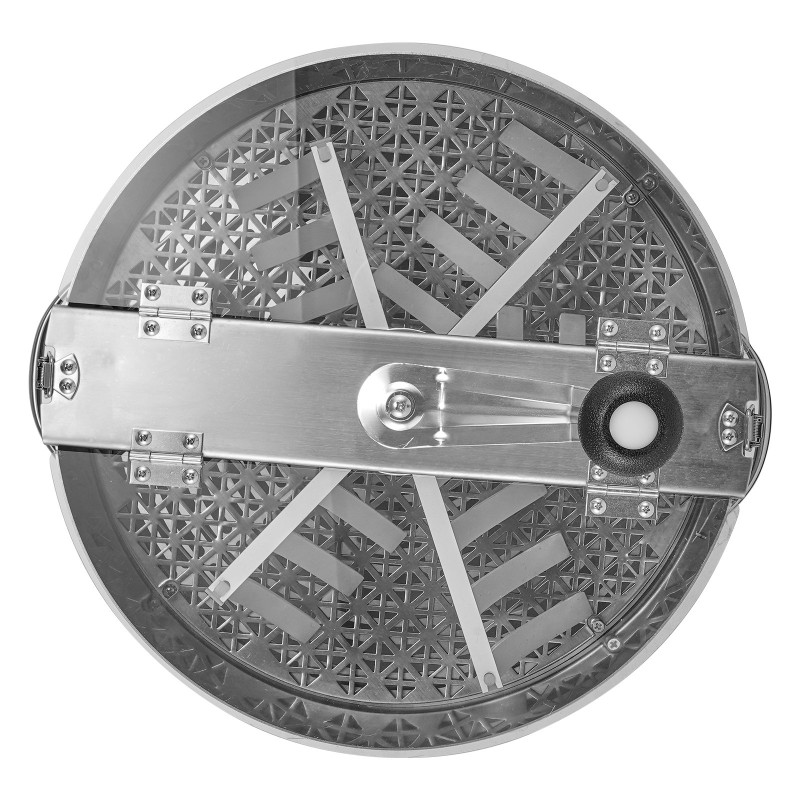 Manuaalinen lehtitrimmeri 16 tuumaa ruostumaton teräs läpinäkyvällä kannella käsisaksilla nuppujen ja kukkien