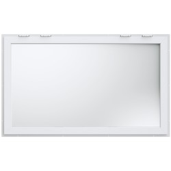 Palveluluukku alumiiniseoksesta 1552x943 mm 4 liukuikkunaa markiisiovi 85 asteen