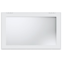 Myyntiluukku ruoka-autoon alumiiniseos 915x610 mm 2 liukuikkunaa markiisiovi ruostumaton teräsverkko